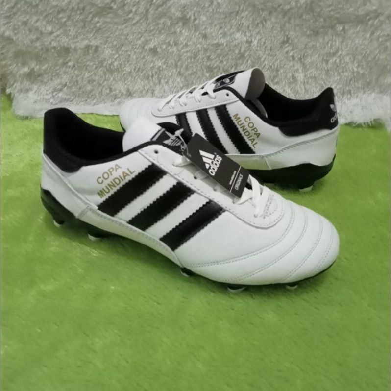 SEPATU ADIDAS COPA MUNDIAL/SEPATU SEPAK BOLA KULIT SAPI SOL SUDAH DI JAHIT KELILING