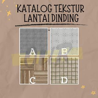 

STIKER TEKSTUR MOTIF LANTAI DINDING MATERIAL PADA MINIATUR MAKET, SKALA 1:20 UKURAN A3 [Our_projects]