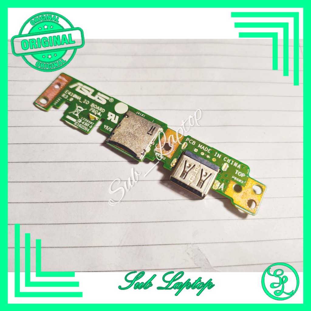 USB Board Childboard IO Board Laptop Asus Vivobook E410 E410KAO E410M E410MA E410MAO Normal