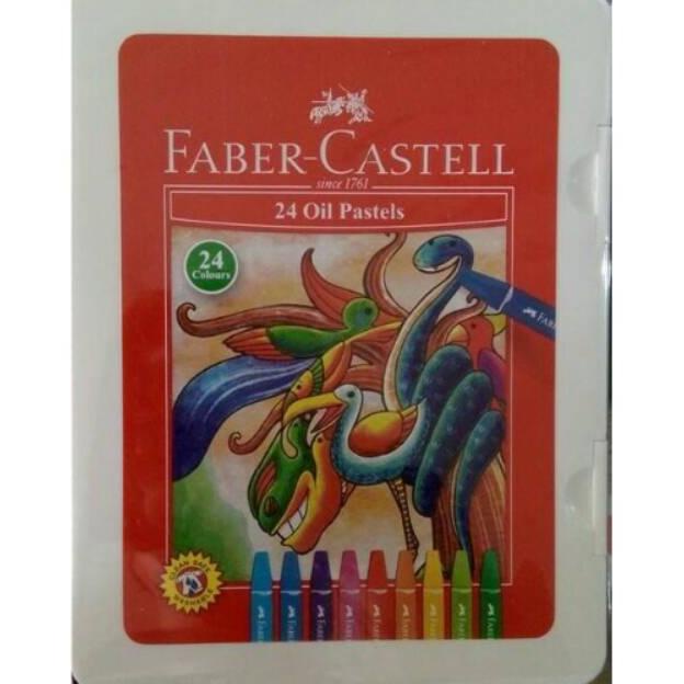 

Kekinian - Crayon Faber Castell 24 Warna Oil Pastel Faber Castell 24 Warna ~