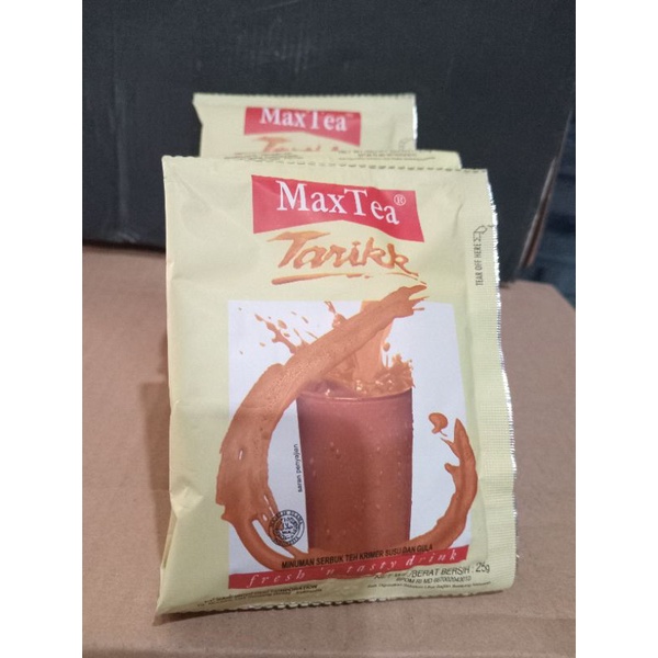 

teh tarik max tea kemasan sachet 25g