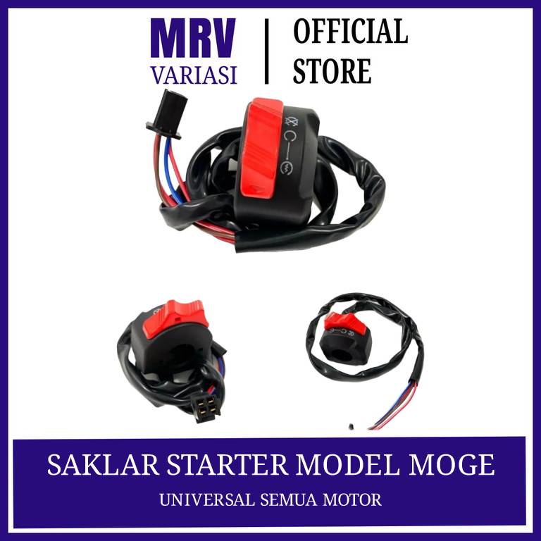 Saklar kanan xabre MURAH DOMIN0 saklar model moge kanan universal-saklar starter moge bisa untuk sem