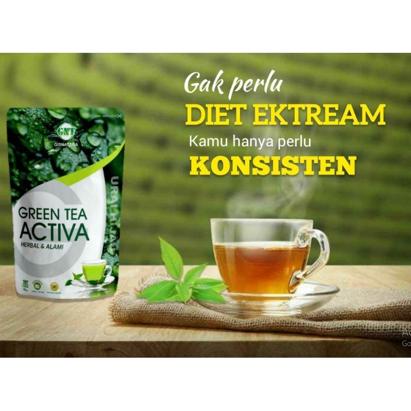 

TEH DIET/PELANGSING / PELUNTUR LEMAK VARIAN CELUP GREEN TEA ACTIVA