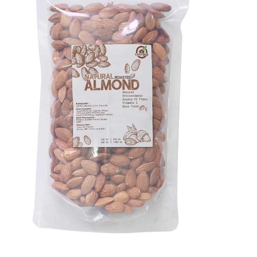 

Discount | FG2 | Natural Roasted Almond (Panggang) 250 Gr