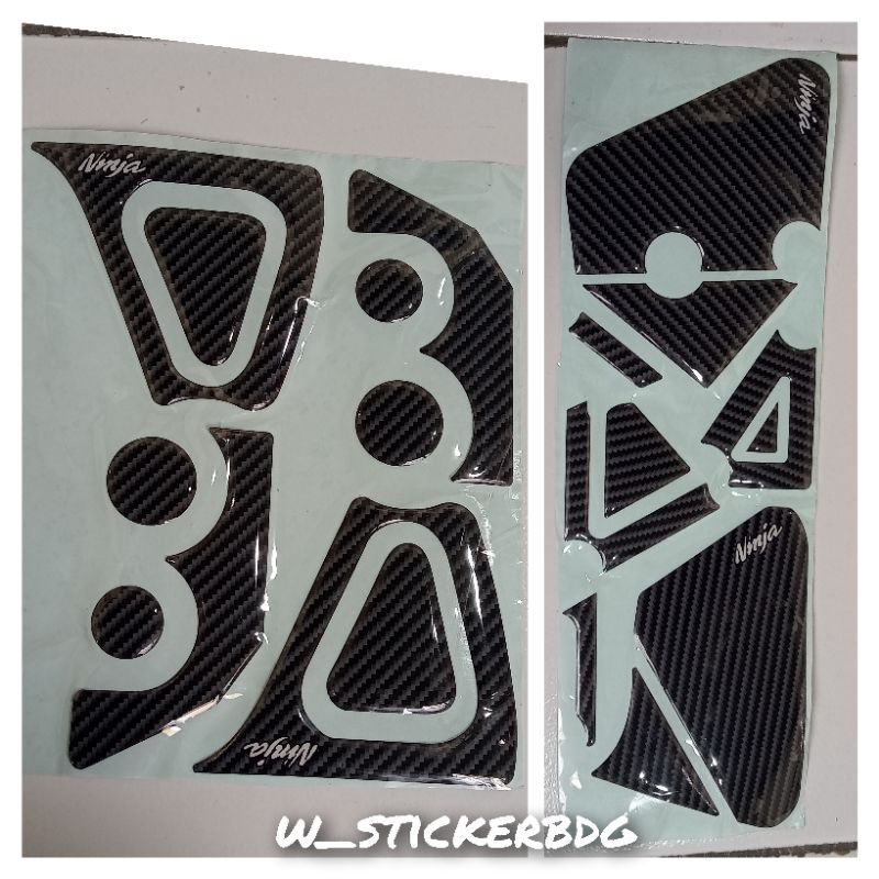 Emblem Set Footstep dan Frame Rangka Ninja RR Old Ninja RR New