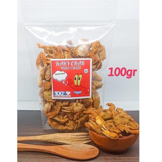 

Dijual Murah.. BABY CRAB KRISPY 100gr || KEPITING KRIUK | KRISPY | HALAL | CAMILAN HALAL SNACK SEAFOOD / CRAB KRIPS MFL