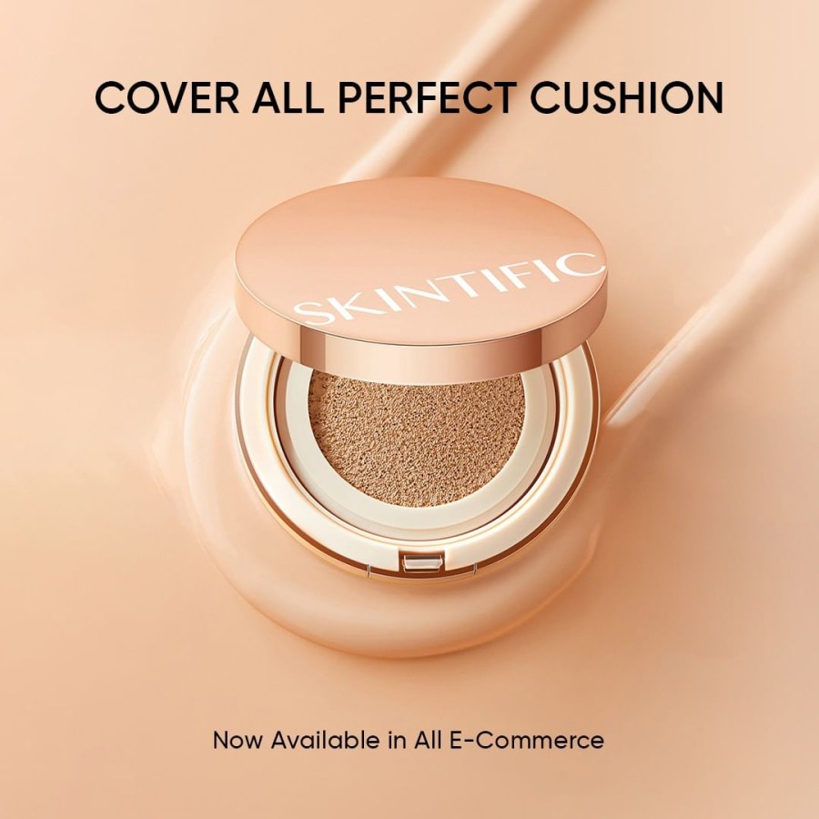 Skintific Cover All Perfect Cushion Spf35 PA++++ cushion skintific -ORI☑️ BPOM☑️