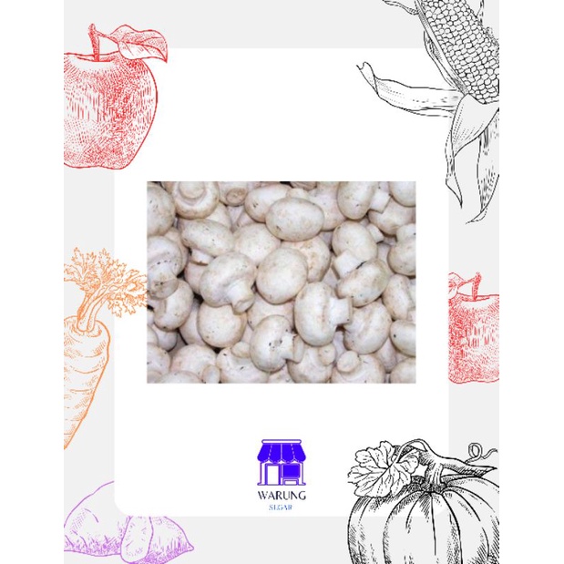 

JAMUR KANCING SEGAR 250G
