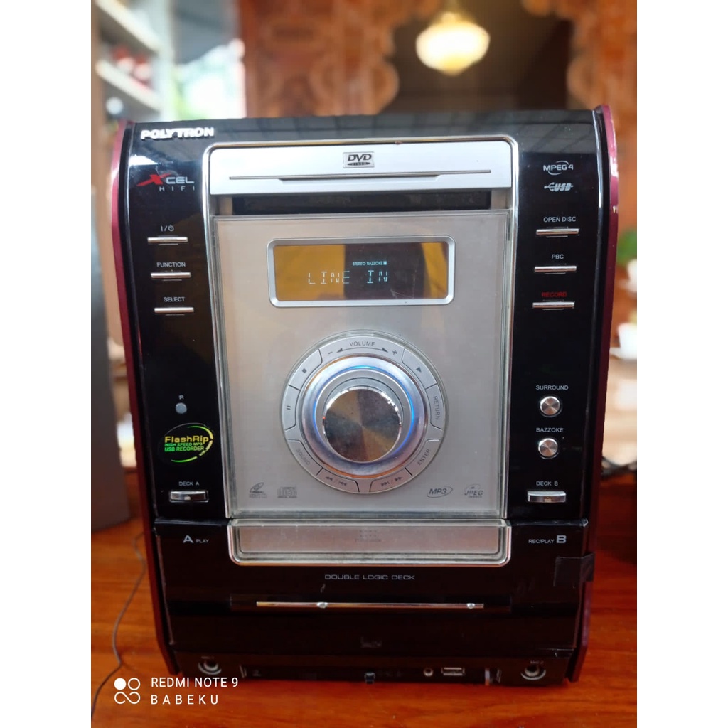 Radio Tape DVD Player USB Player Polytron HiFi Xcel Hanya Head Unit