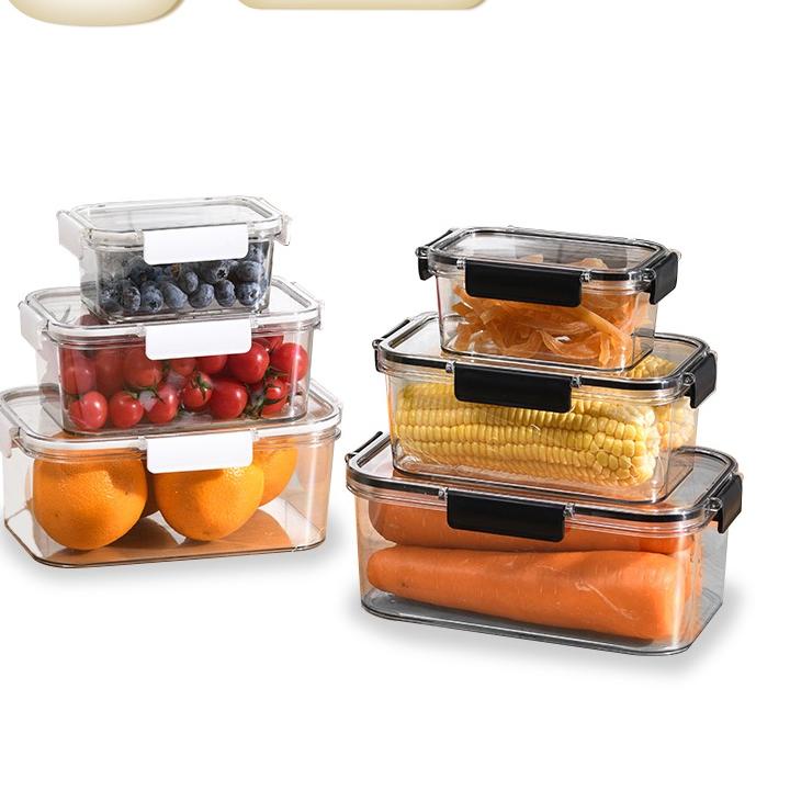 Trx3j3Ix Angola Kontainer Makanan Kulkas C60-C62 Food Storage Box Kotak Penyimpanan Makanan