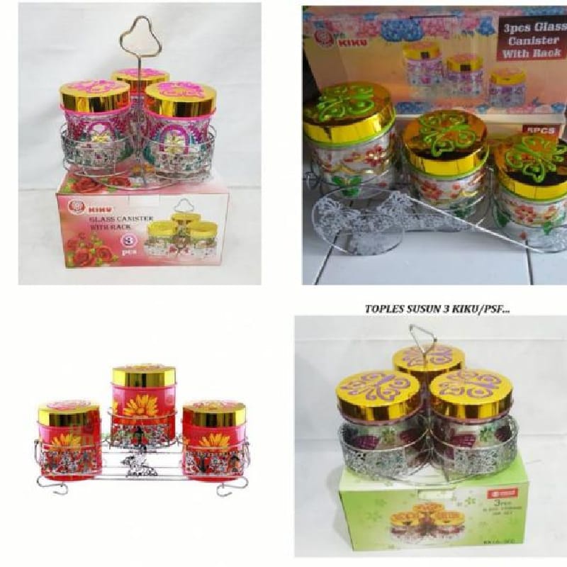 TOPLES SET SUSUN KIKU / PSF ( 4 VARIAN TIPE )!!!