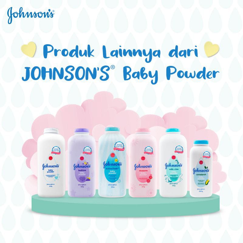 JOHNSON'S BABY Powder / Johnson's Bedak Tabur Bayi Arjuna