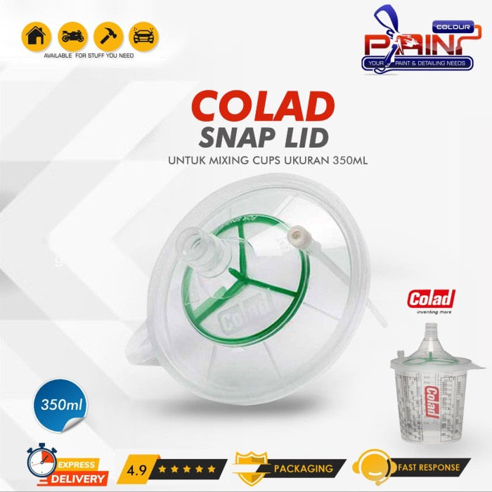 COLAD SNAP LID SYSTEM 350 ML / Tutup Snap Lid for Spray Gun