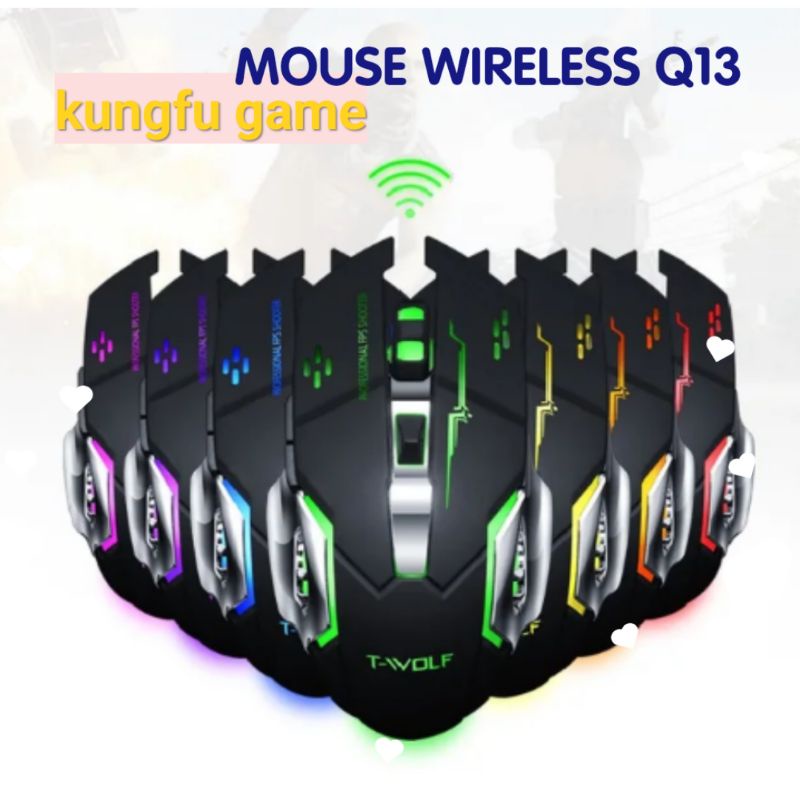 T-WOLF  MOUSE WIRELESS GAMING Q13