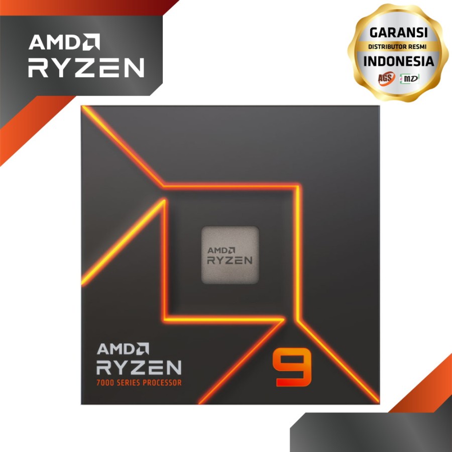 Processor AMD AM5 Ryzen 9 7900 3.7Ghz Up To 5.4Ghz