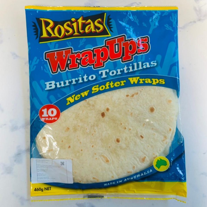 

Past Rositas Burrito Tortillas 10 Pcs