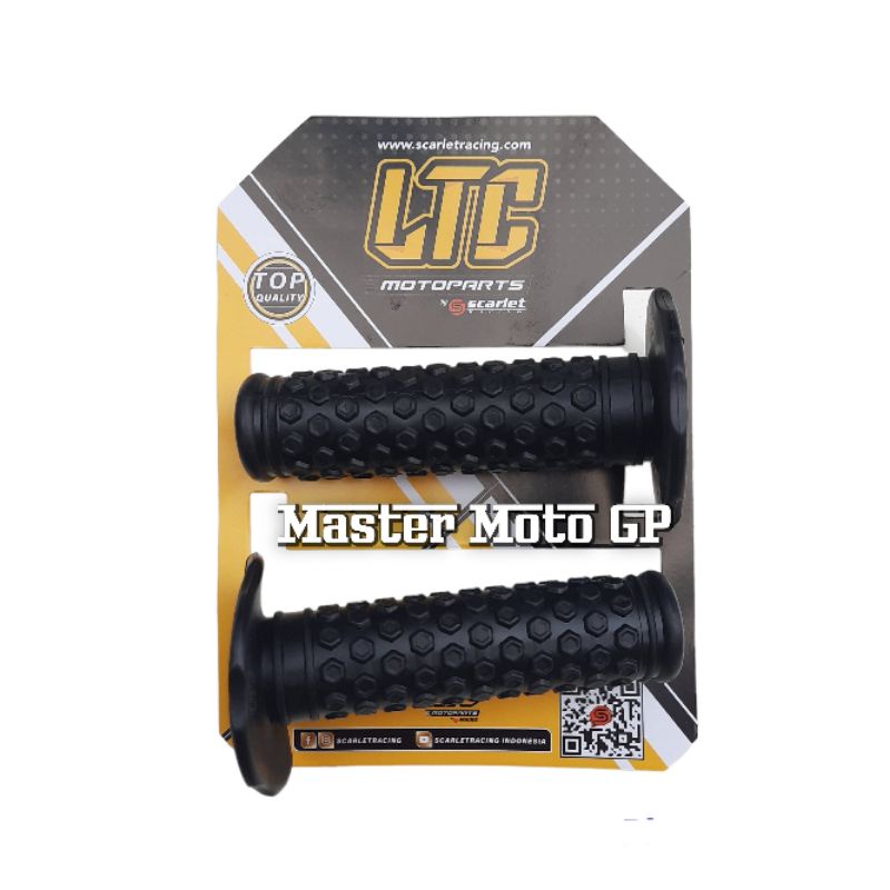 Grip LTC - 1912 model sarang tawon TEBAL dan SOFT new product LTC Grip karet LTC trail klx crf Ninja ADV Rxking x-ride sonic tiger satria vixion d'traker