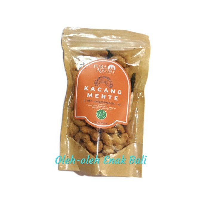 

Kacang Mente Pura Agung 150gr