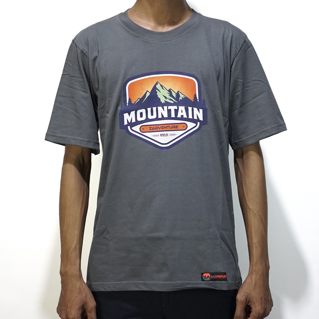 kaos tshirt tema adventure hiking zarventure 1005