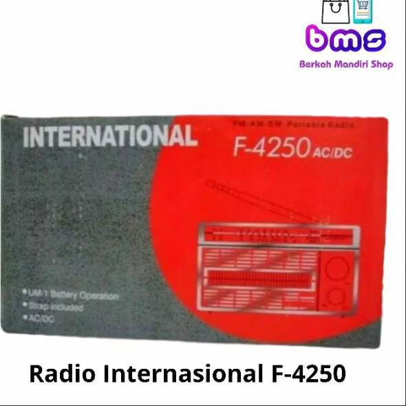 ۝ Radio Internasional F-4250 // CR-4250 // Radio Jaman Dulu ✫