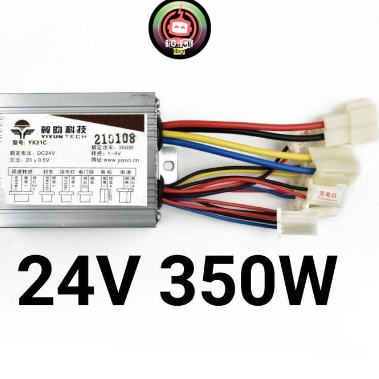 Paling Murah Kontroler 24v 350w ie skuter elektrik 24 volt 350 watt controller brushed electric scoo