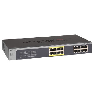 Netgear JGS516 Switch16Port 10/100/1000 Mbps Gigabit Ethernet