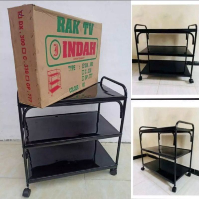 Rak tv besi/ rak tv indah /rak galon /rak buku /rak tv besi dx300 /rak serbaguna