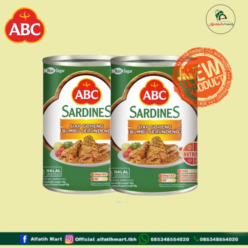 ABC Sarden  Bumbu Serundeng/Sarden ABC/ABC sarden/sarden bumbu serundeng