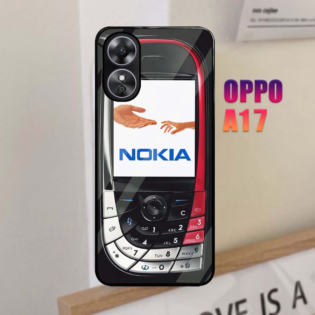 [MP20] Case Oppo A17 | Casing Kilau | Kesing Glossy | Hardcase Hape Oppo A17 | Case Motif Nokia Jadu
