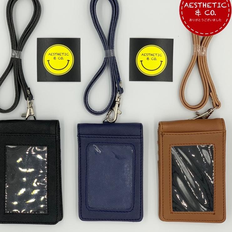 

Terbaik Lanyard ID Card Name Tag Kulit Dompet Holder Magnet - Premium V.01