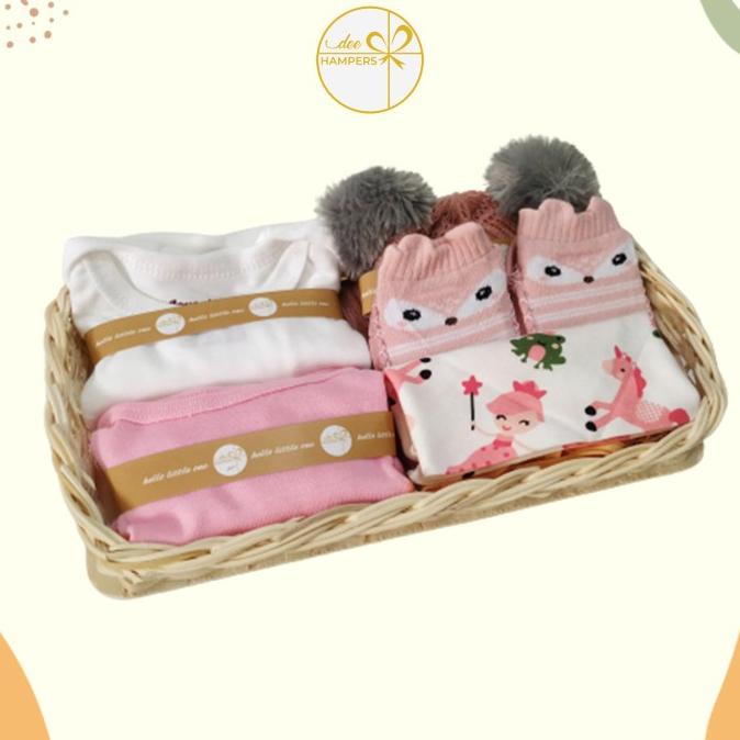 

Baby Hampers / Kado Lahiran Bayi/Baby Gift/ Paket Baby Happy Keranjang