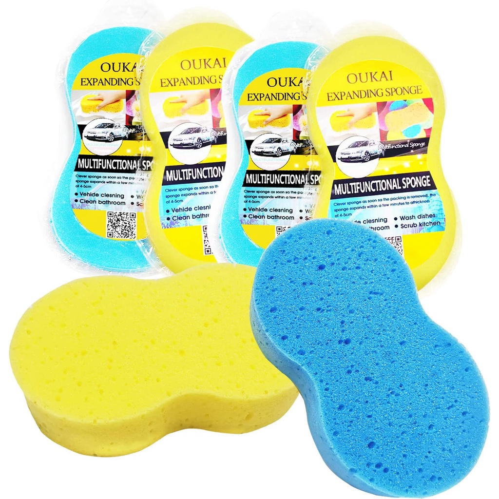 Spons Busa Cuci Motor &amp; Mobil - Wash Sponge Spon 8 Jumbo Besar