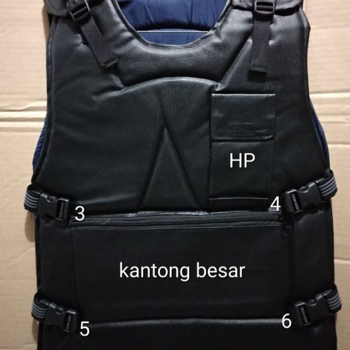 ROMPI MOTOR Pengendara Sepeda Motor Rompi Anak Muda