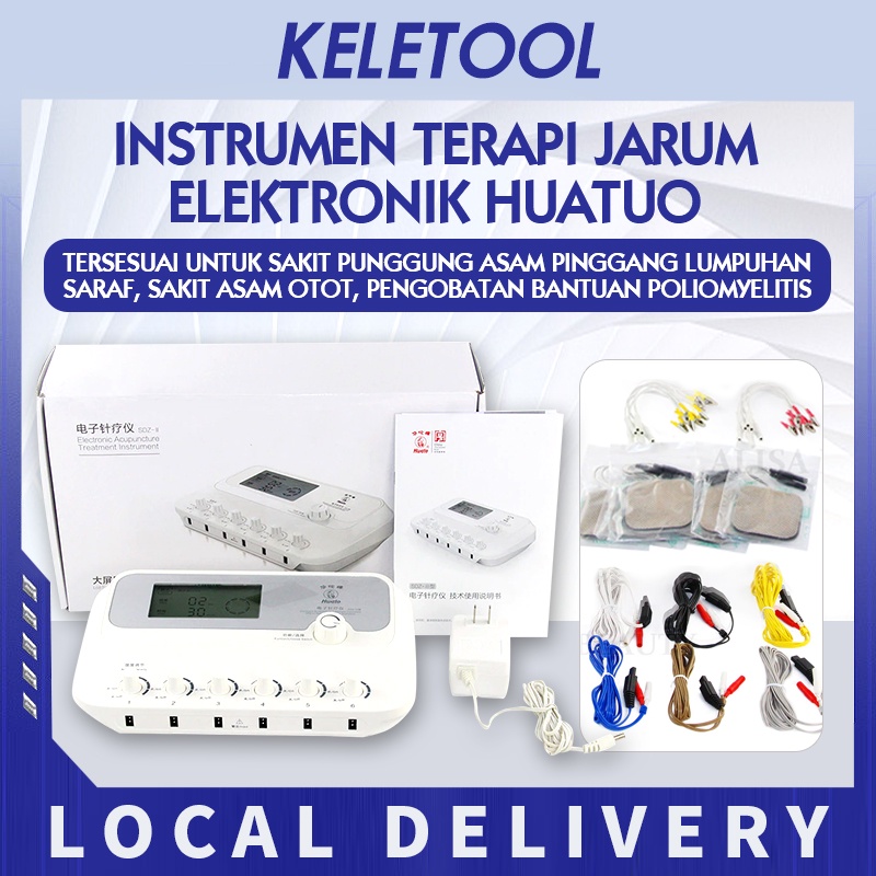 Stimulator Akupuntur Hwato SDZ III  6 Saluran Hwato Fisioterapi Fisioterapi stimulasi listrik frekue
