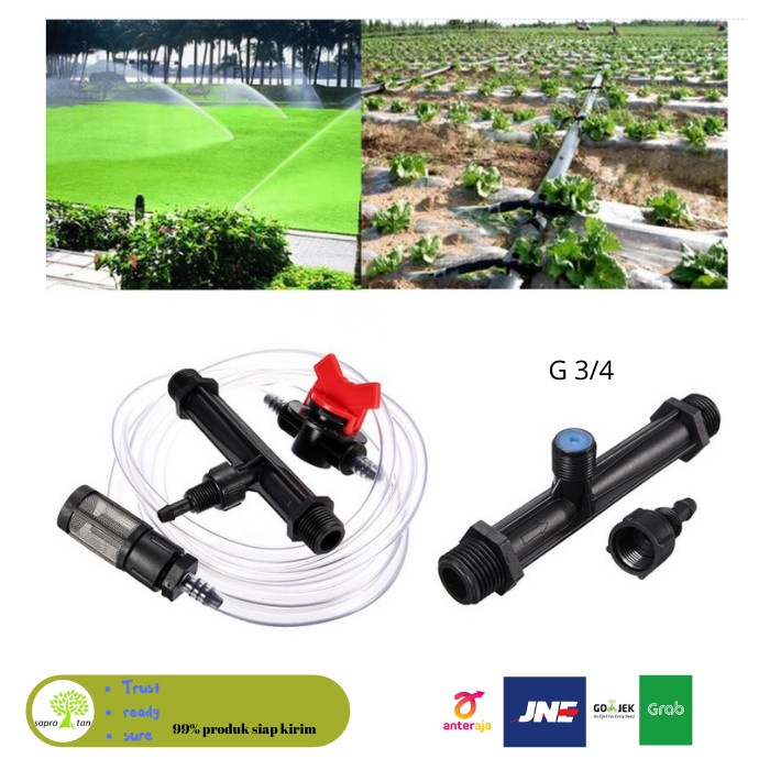 Irig Paket Venturi Injektor 3/4" Inch Ventury Injector
