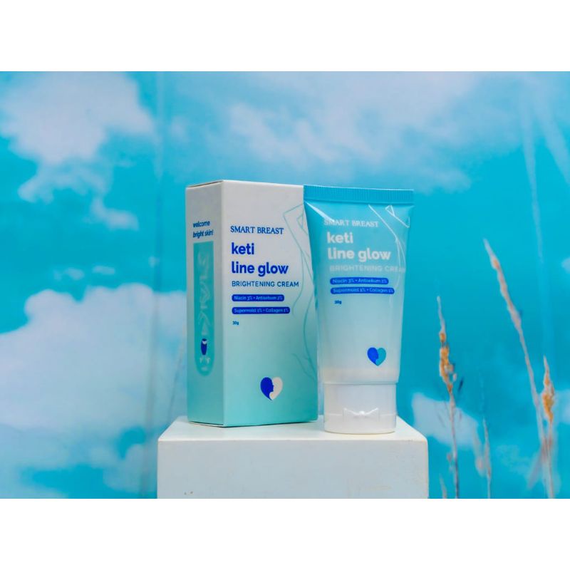 SB Keti Line Glow brightening cream mencerahkan ketiak
