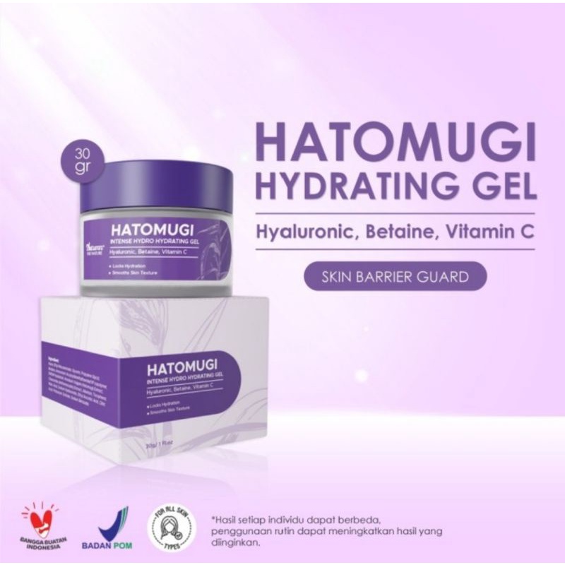 AUTUMN Hatomugi Gel 30gr - Pelembab Wajah