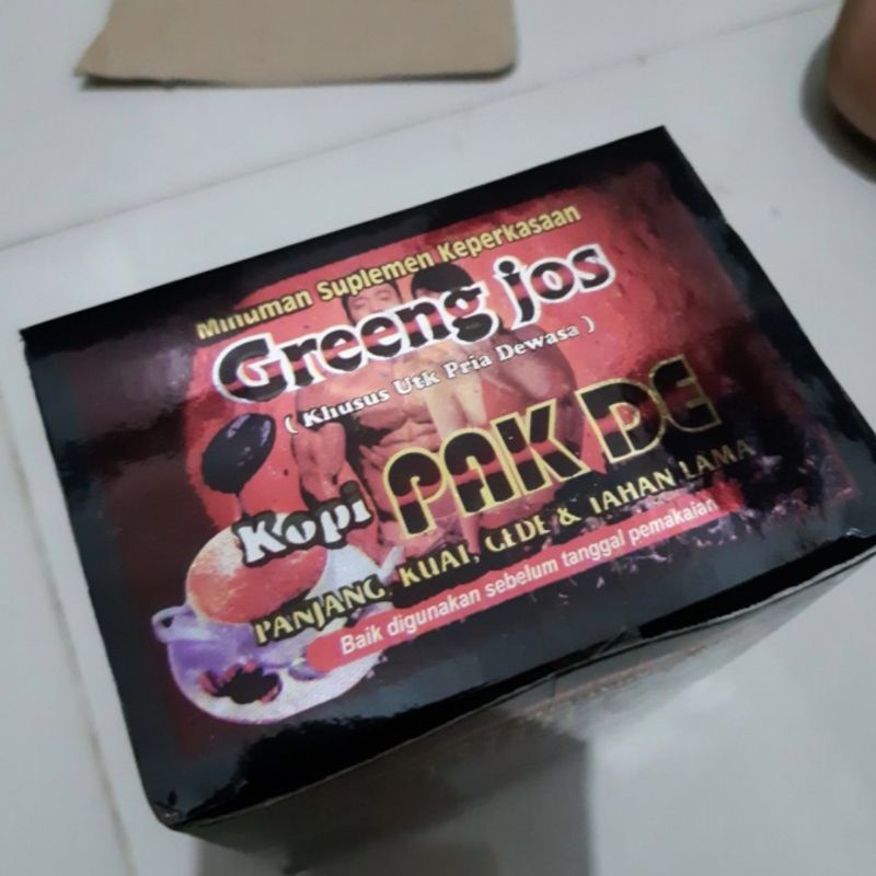 

Kopi Pak De Greeng (Jos) Original Asli Jamu Herbal Kopi Kesehatan Kuat