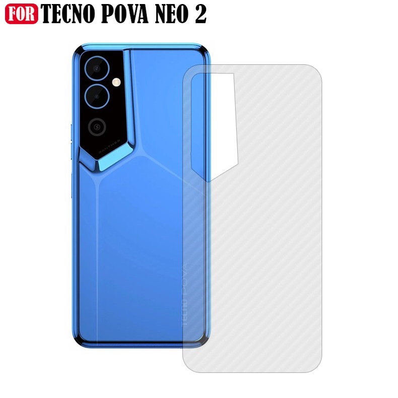 TECNO POVA 4 PRO POVA 4 POVA 3 POVA 2 POVA NEO 2 ANTI GORES BELAKANG SKIN KARBON GARSKIN MOTIF CARBON ANTI JAMUR PELINDUNG BELAKANG BACK GUARD TECNO POVA 4 TECNO POVA 3 TECNO POVA 2 TECNO POVA NEO 2