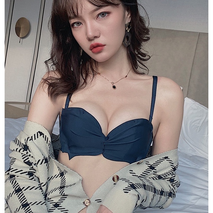 TELLY ➡️ 370 Bra BH Push Up Set Tanpa Kawat Wanita Sport Beha Korea Fashion Bralette Remaja