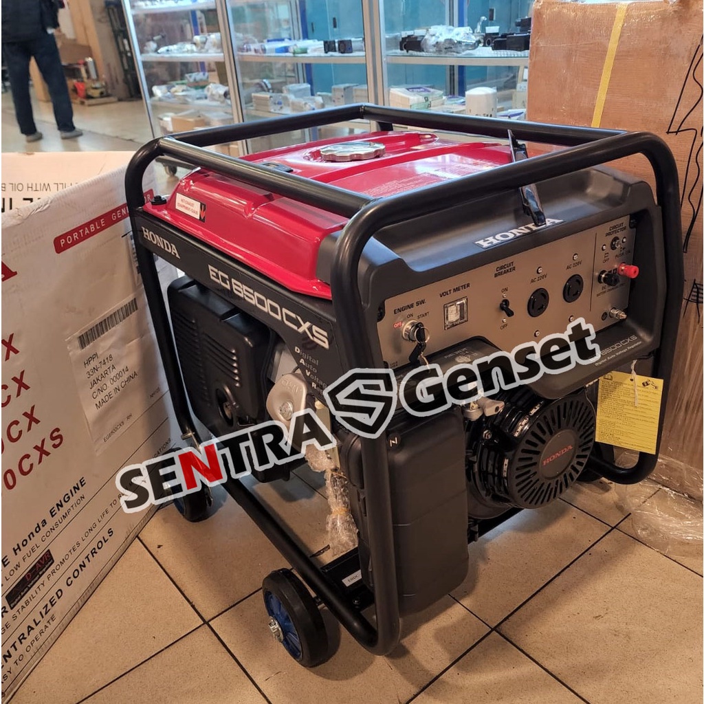 Genset HONDA EG 6500 CXS (belum termasuk aki)