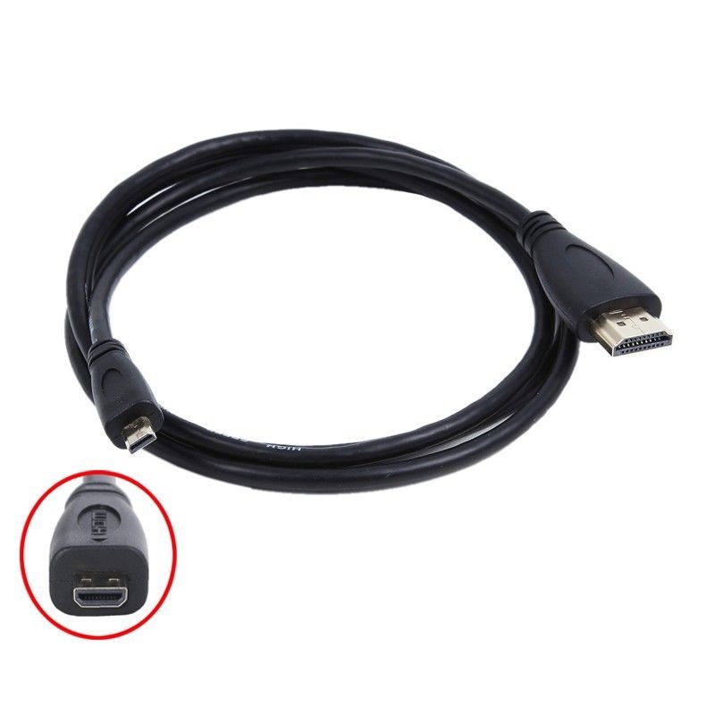 Kabel Micro HDMI to HDMI 1.5m Full HD