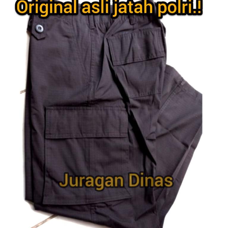 Celana PDL COKLAT Brimob asli Jatah POLRI / Celana PDL POLISI coklat tua / Celana PDL Brimob Sabhara