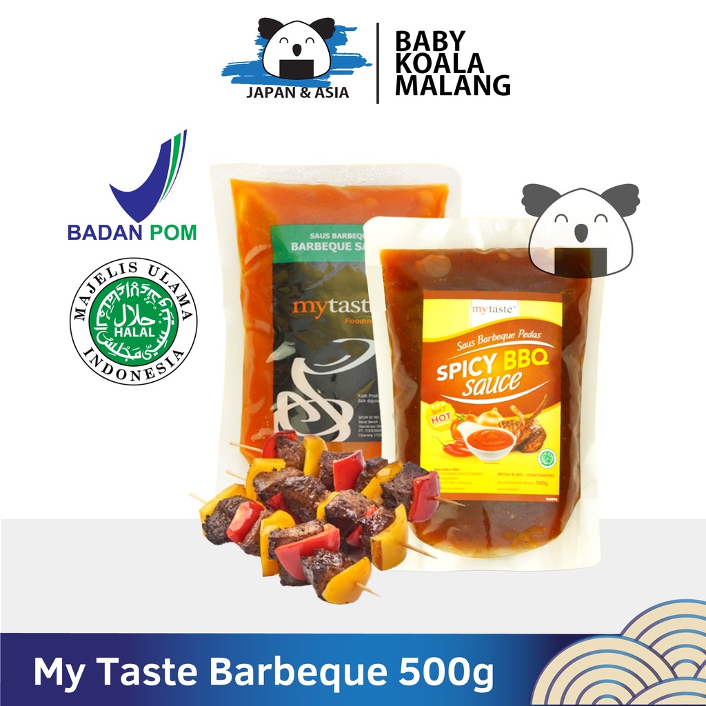 

MY TASTE Barbeque Sauce 500 g Halal │ Saus Cocol Rasa BBQ..