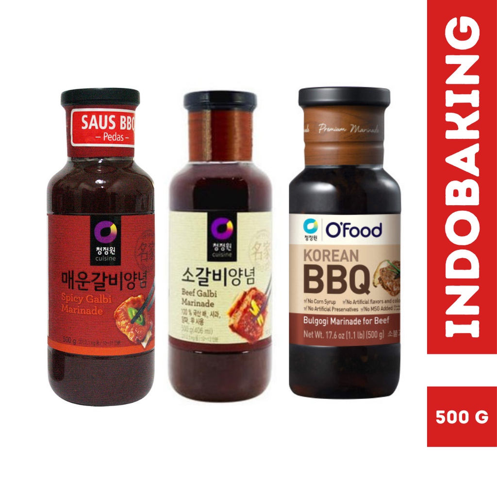 Jual Daesang Chung Jung One Korean Beef Galbi Bulgogi Spicy Marinade