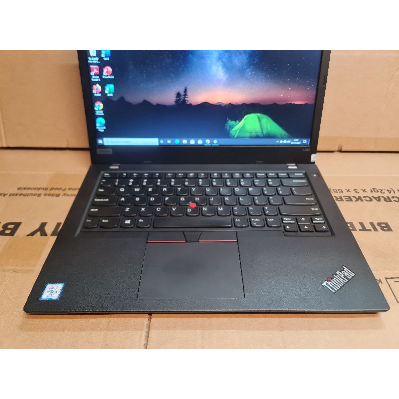 Laptop Lenovo Thinkpad L480 Core i5 Gen 8 Ram 32GB DDR4 Ssd 512GB 14in Mulus Likenew