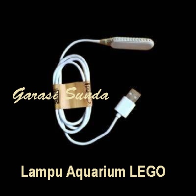 Lampu LED plus Kabel Untuk Akuarium Lego / Lampu Akuarium Mini / Aquarium / Aquascape