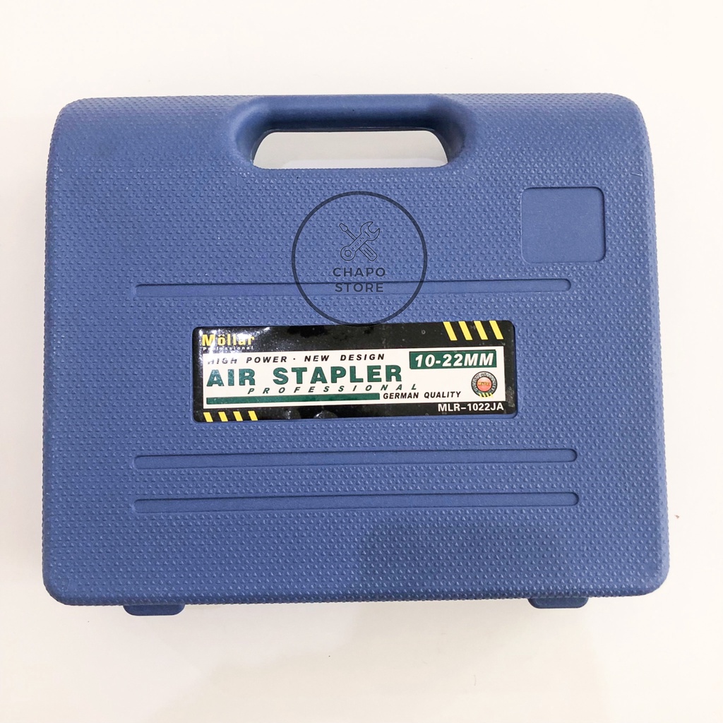 Mollar mesin alat staples steples tembak angin 1022J air stapler gun