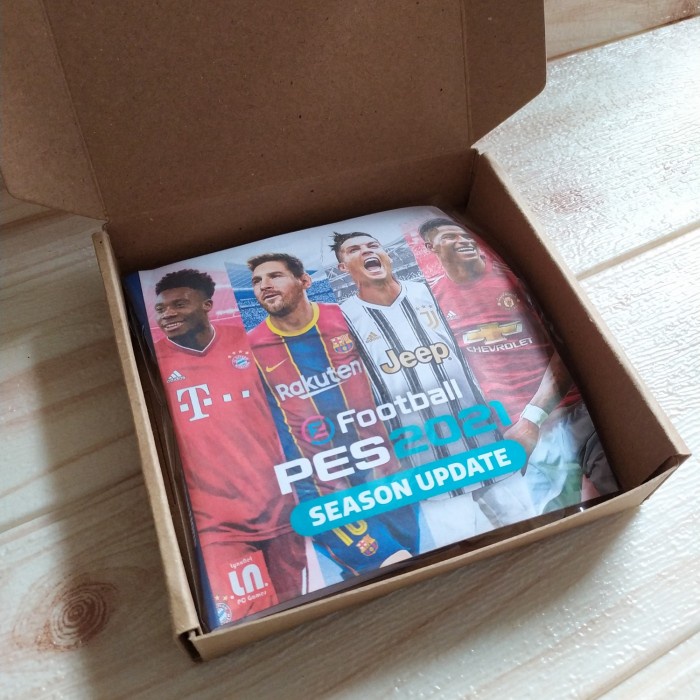 kaset cd game pc eFootball PES2021 - PC DVD Game Sport - softcover ps1 ps2 ps3 ps4 ps5 komputer lapt