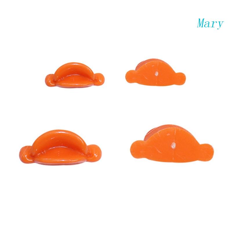 Mary 10PCS Plastik DIY Bebek Mainan Suku Cadang Populer Permainan Komunitas Untuk Balita Perempuan Paud Prop Diganti Bebek M